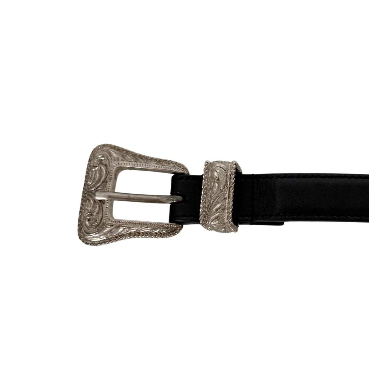 Saint Laurent Western Gürtel Schwarz / sehr gut Saint Laurent