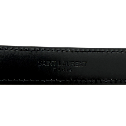 Saint Laurent Western Gürtel Schwarz / sehr gut Saint Laurent
