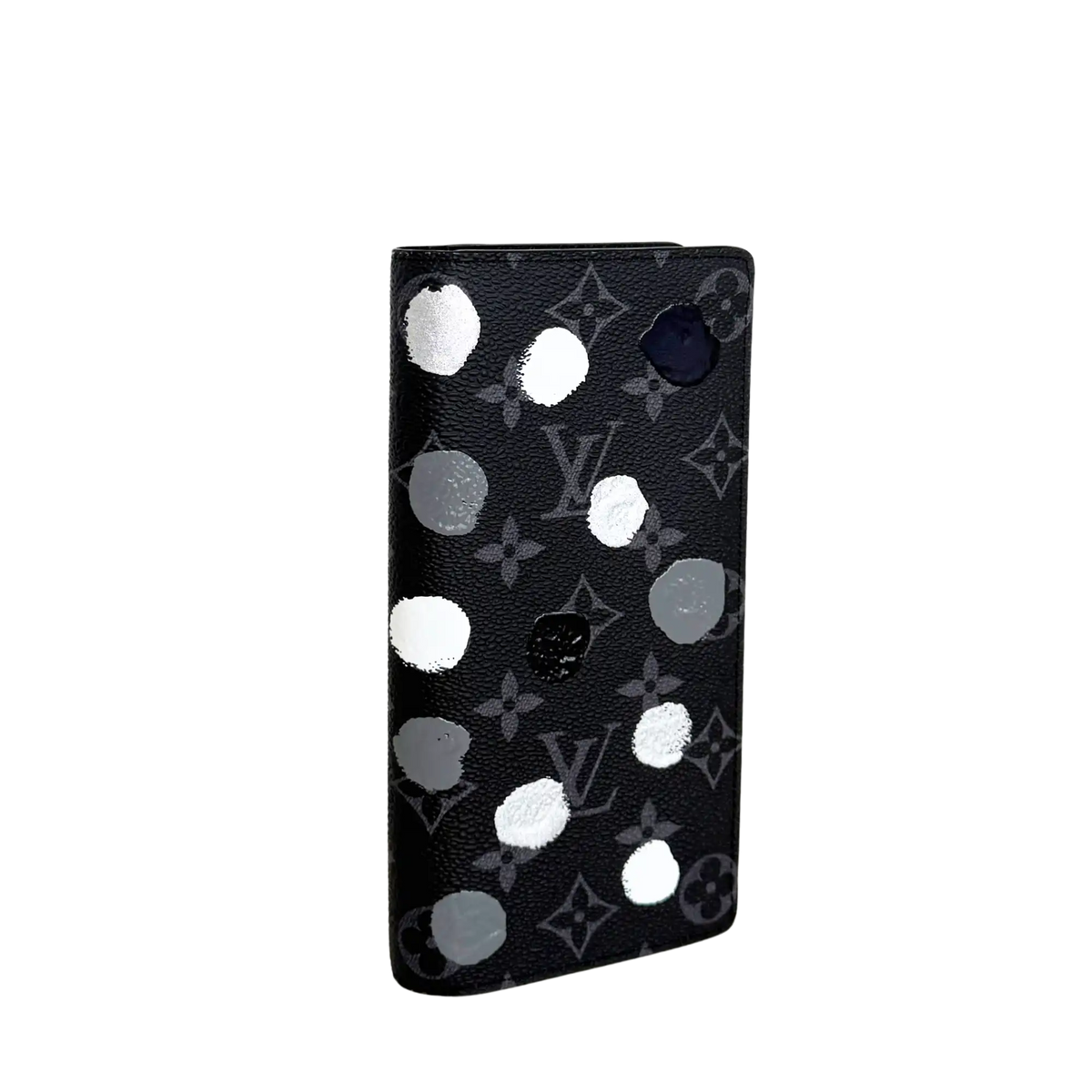 Louis Vuitton x Yayoi Kusama Monogram Eclipse Geldbörse Schwarz M81932 Fullset / neuwertig Louis Vuitton