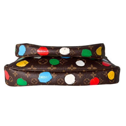 Louis Vuitton x Yayoi Kusama Multi Pochette Accessoires Monogram Multicolor M46385 / sehr gut Louis Vuitton