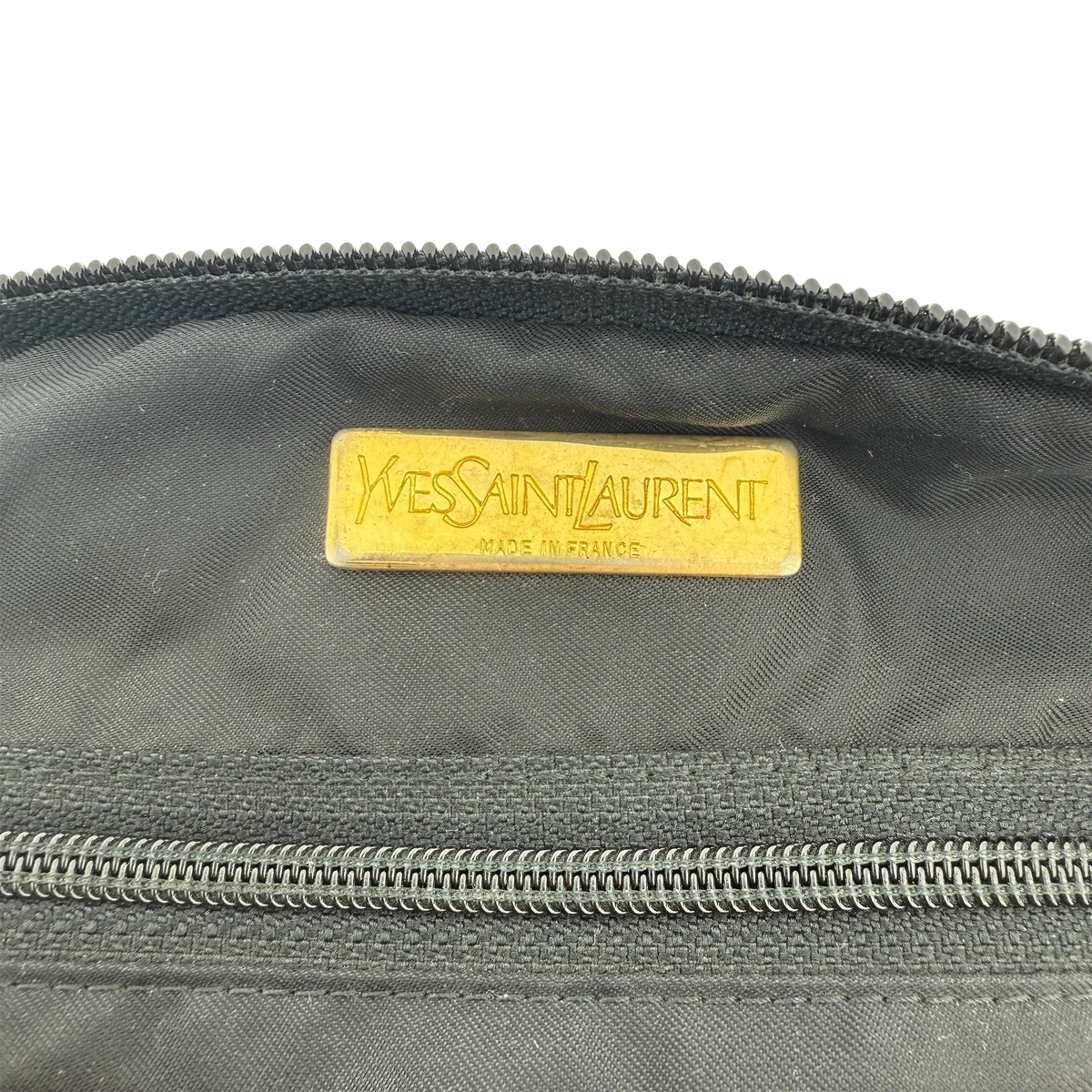 Yves Saint Laurent Love Printed Nylon Handtasche Bunt / gut Saint Laurent
