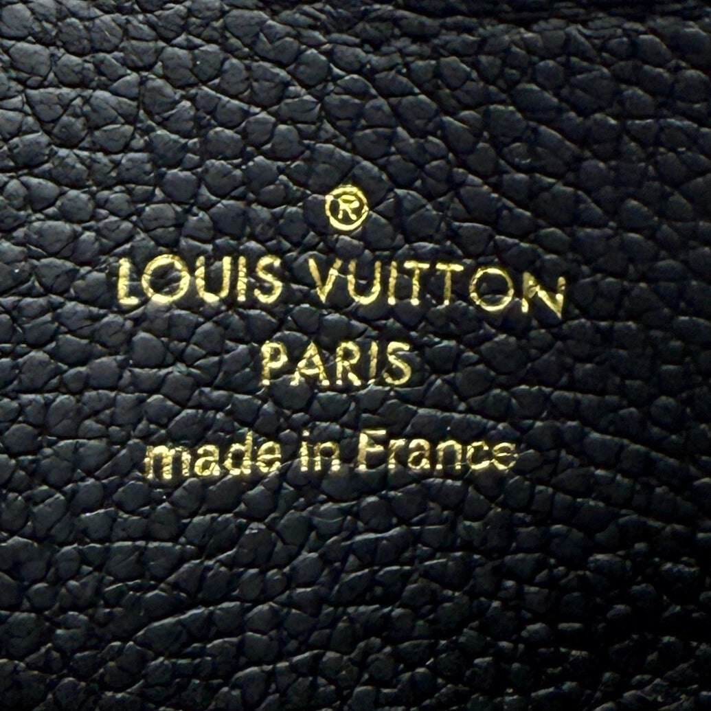 Louis Vuitton Zippy Coin Geldbörse M60574 Schwarz / sehr gut Echtheitscheck