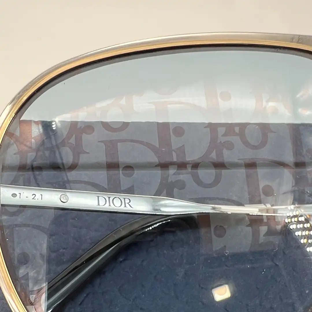 Christian Dior Essential A2U F0I8 silber Sonnenbrille 60-14 Dior