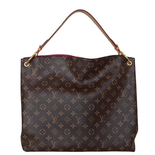 Louis Vuitton Graceful MM Monogram Canvas M43703  Pivione / sehr gut Louis Vuitton