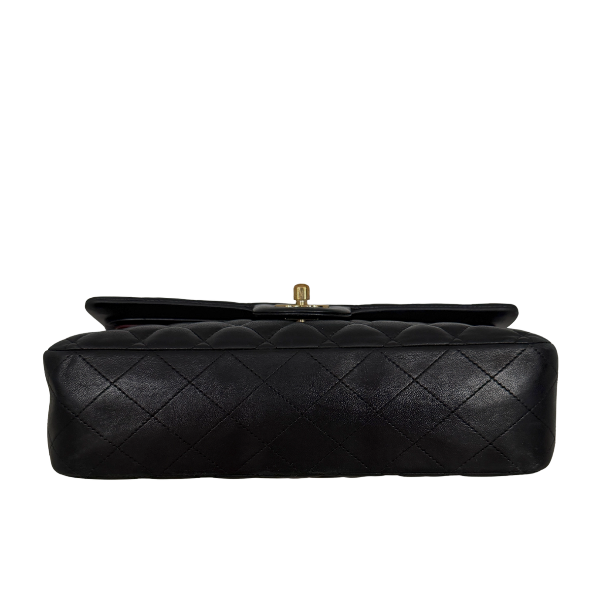 Chanel Vintage Timeless Double Flap Bag Medium schwarz / sehr gut Chanel