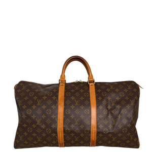 Louis Vuitton Keepall 55 Monogram Canvas 1991 / acceptable