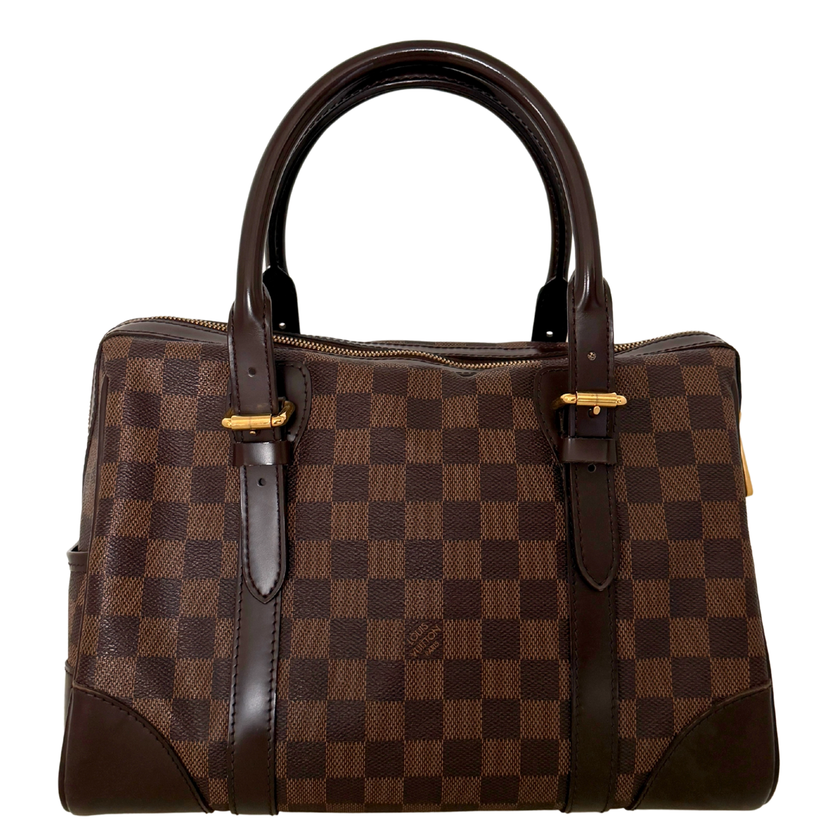 Louis Vuitton Berkeley Damier Ebene Handtasche / gut Louis Vuitton