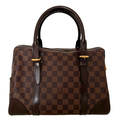 Louis Vuitton Berkeley Damier Ebene Handtasche / gut Louis Vuitton