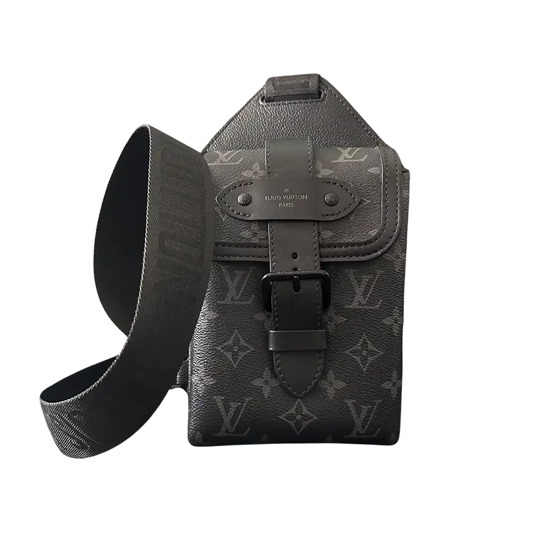 Louis Vuitton Saumur Monogramm Eclipse Slingbag M45912 Fullset / sehr gut Louis Vuitton