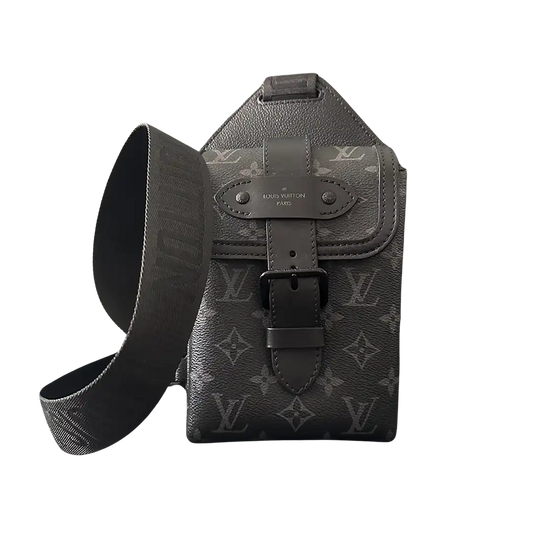 Louis Vuitton Saumur Monogramm Eclipse Slingbag M45912 Fullset / sehr gut Louis Vuitton