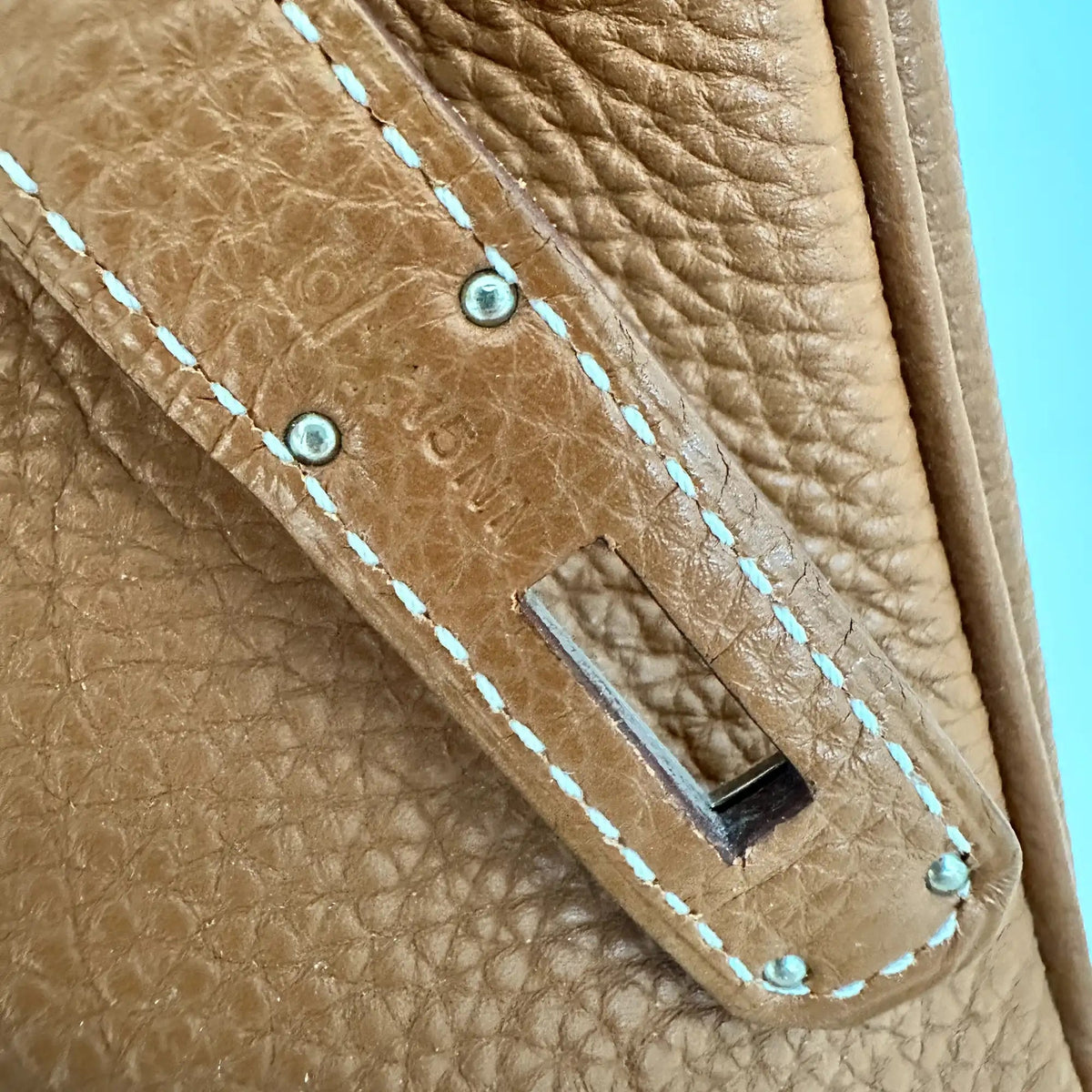 ANGEBOT DER WOCHE: Hermès Birkin Bag 35 Togo Leder braun Palladium Hardware 2011 / sehr gut Hermès