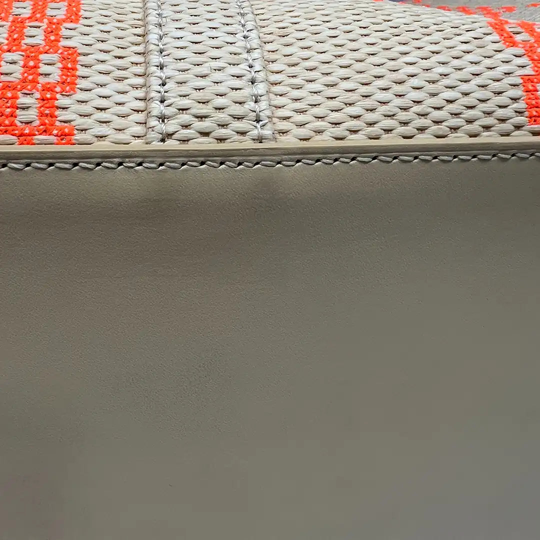 Louis Vuitton Keepall 50 Bandouliere Orange beige Raffia Fullset / neuwertig Louis Vuitton