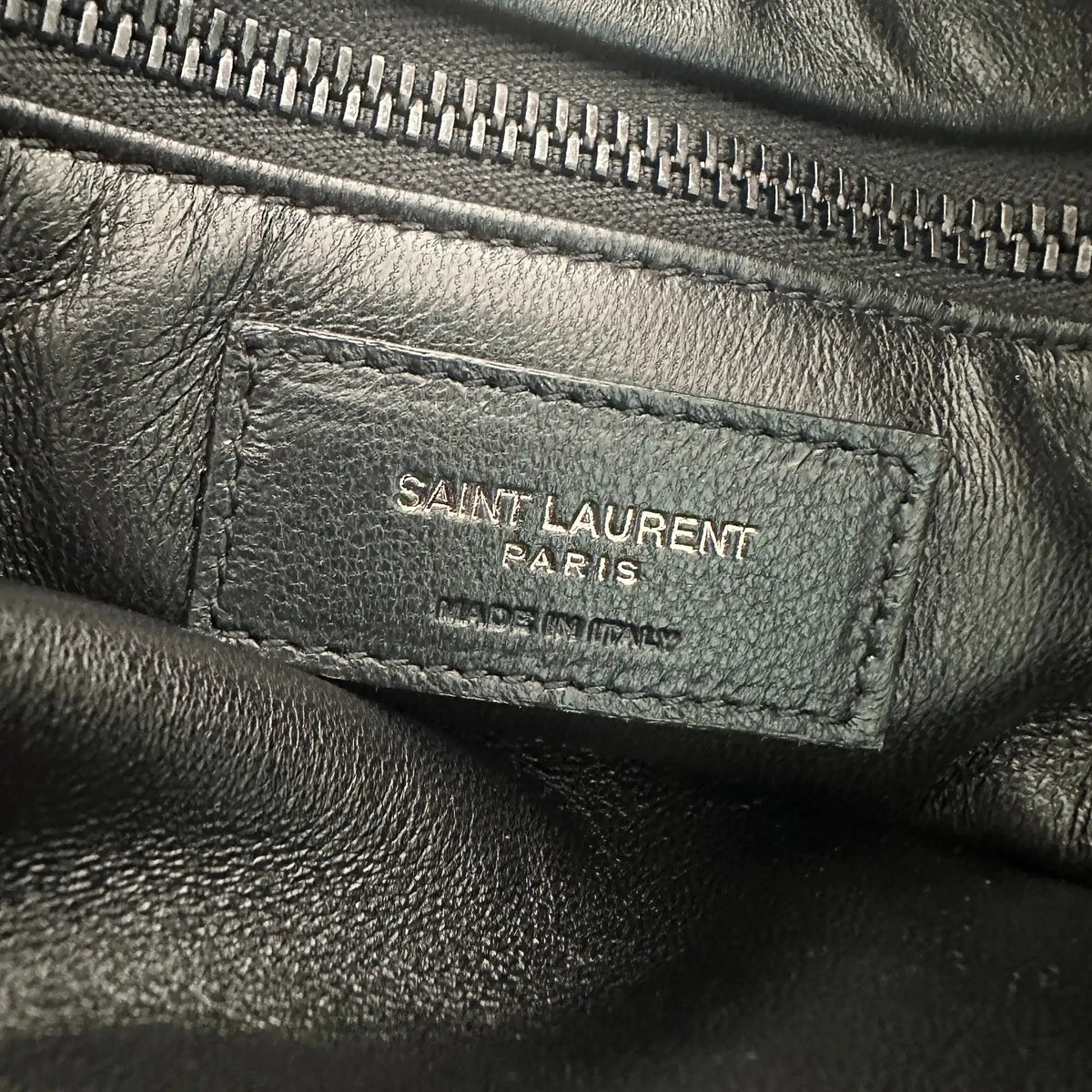 Saint Laurent Bag New Tote 1000 black Shopper Lammleder / ungetragen Saint Laurent