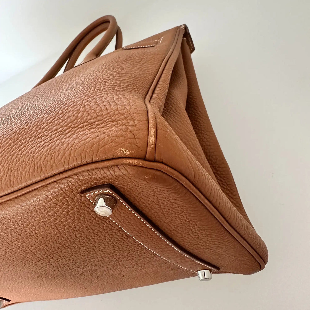 ANGEBOT DER WOCHE: Hermès Birkin Bag 35 Togo Leder braun Palladium Hardware 2011 / sehr gut Hermès