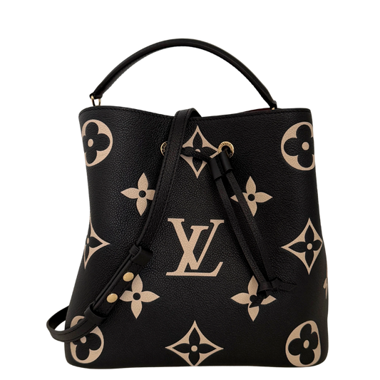 Louis Vuitton NéoNoé MM Monogram Empreinte Bicolor M45497 Fullset / neuwertig Louis Vuitton