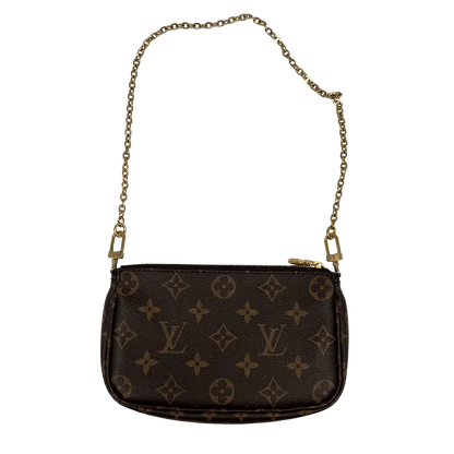 Louis Vuitton Multi Pochette Accessoires Monogram Canvas Rose Clair M44840 / sehr gut Louis Vuitton