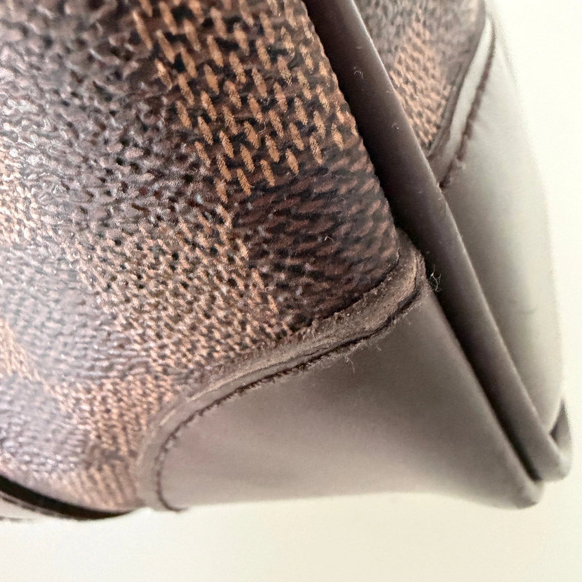 Louis Vuitton Berkeley Damier Ebene Handtasche / gut Louis Vuitton
