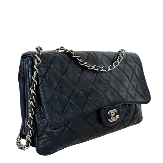 Chanel Timeless Accordion Flap Bag Lammleder / sehr gut Chanel
