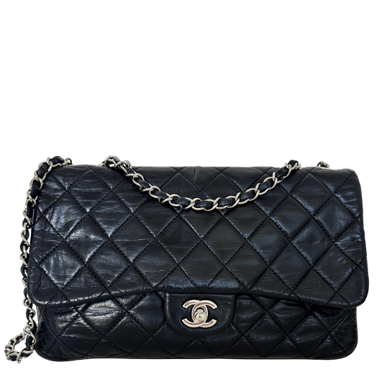 Chanel Timeless Accordion Flap Bag Lammleder / sehr gut Chanel