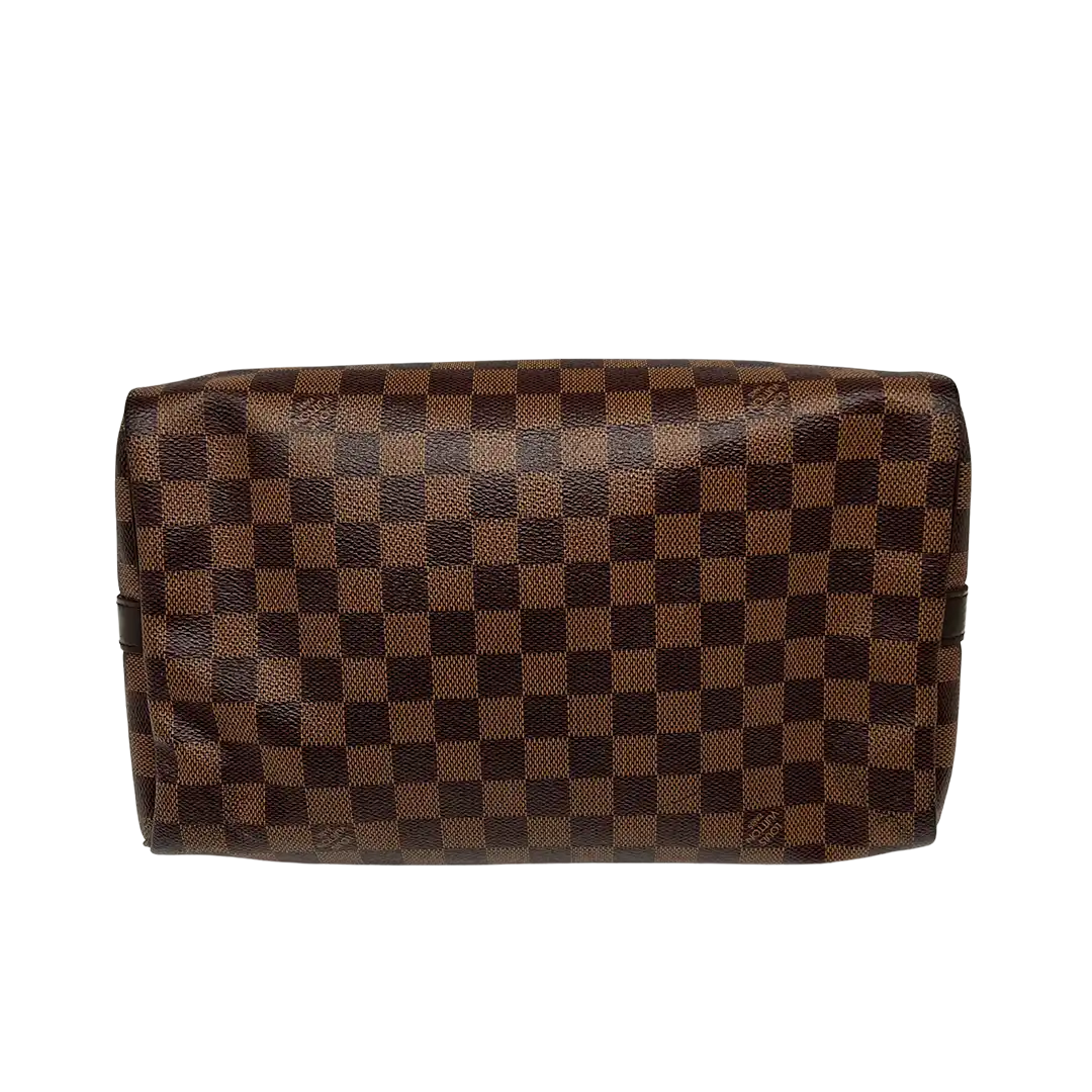 Louis Vuitton Speedy 30 Bandouliere Damier Ebene / akzeptabel Louis Vuitton
