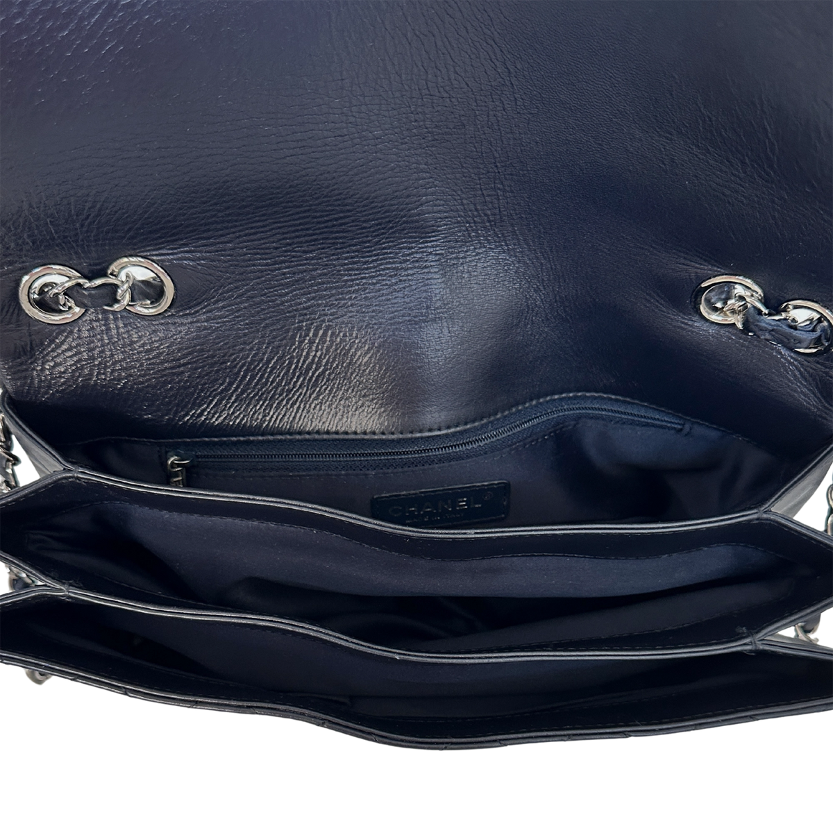 Chanel Timeless Accordion Flap Bag Lammleder / sehr gut Chanel