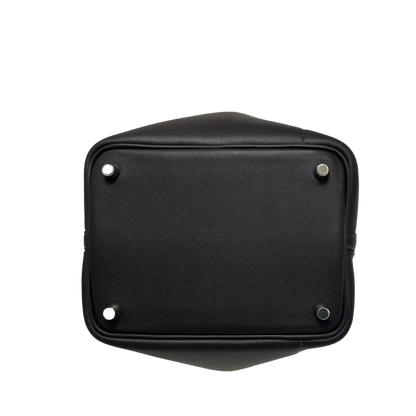 Hermès Picotin Lock 18 Go Swiftleder und Filz Ébène Bluebox Fullset / ungetragen Hermès