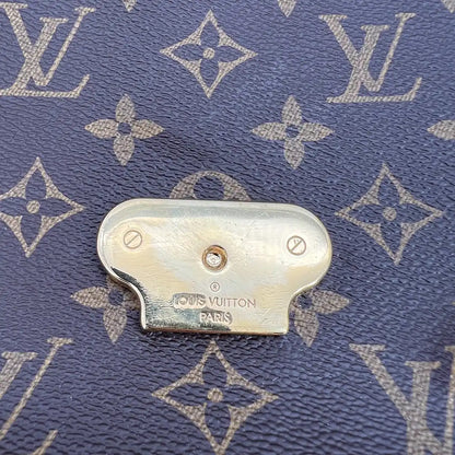 Louis Vuitton Saint Placide Monogram Canvas und Leder Tasche braun / sehr gut Louis Vuitton