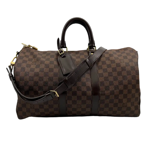 Louis Vuitton Keepall 45 Damier Ebene Weekender Fullset / gut Louis Vuitton