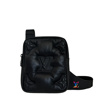 Louis Vuitton Asymmetrical Sling Bag 2054 Virgil Abloh Puffy Lammleder M68773 / neuwertig Louis Vuitton