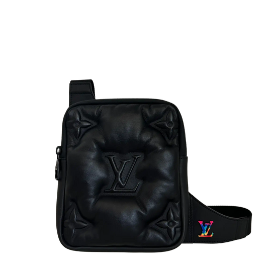 Louis Vuitton Asymmetrical Sling Bag 2054 Virgil Abloh Puffy Lammleder M68773 / neuwertig Louis Vuitton
