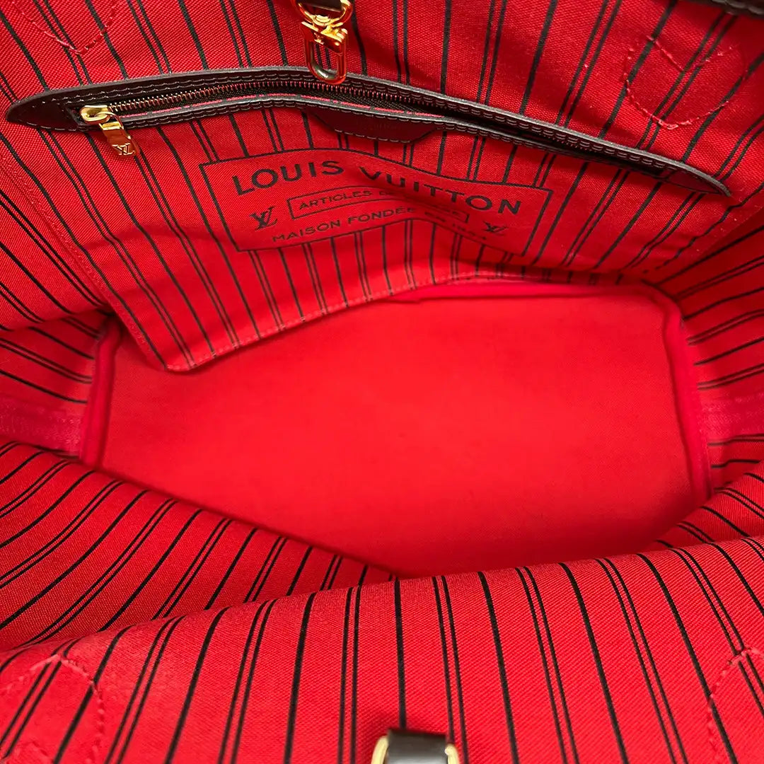 Louis Vuitton Neverfull MM N41358 Damier Ebene Canvas / sehr gut Louis Vuitton