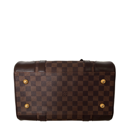 Louis Vuitton Berkeley Damier Ebene Handtasche / gut Louis Vuitton