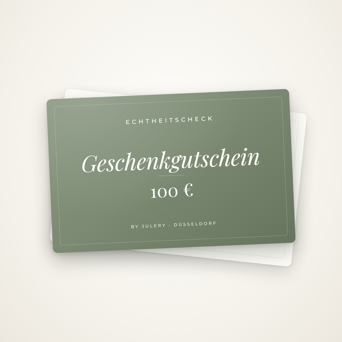 Geschenkgutschein 100 Euro