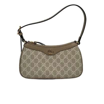Gucci kleine Ophidia Handtasche beige GG Supreme Canvas / neu Gucci