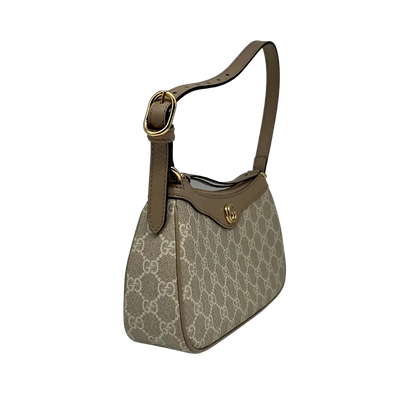 Gucci kleine Ophidia Handtasche beige GG Supreme Canvas / neu Gucci