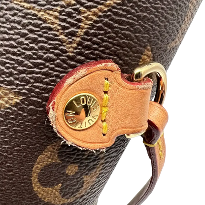 Louis Vuitton Neverfull MM Pivoine Monogram Canvas M41178 / gut Louis Vuitton