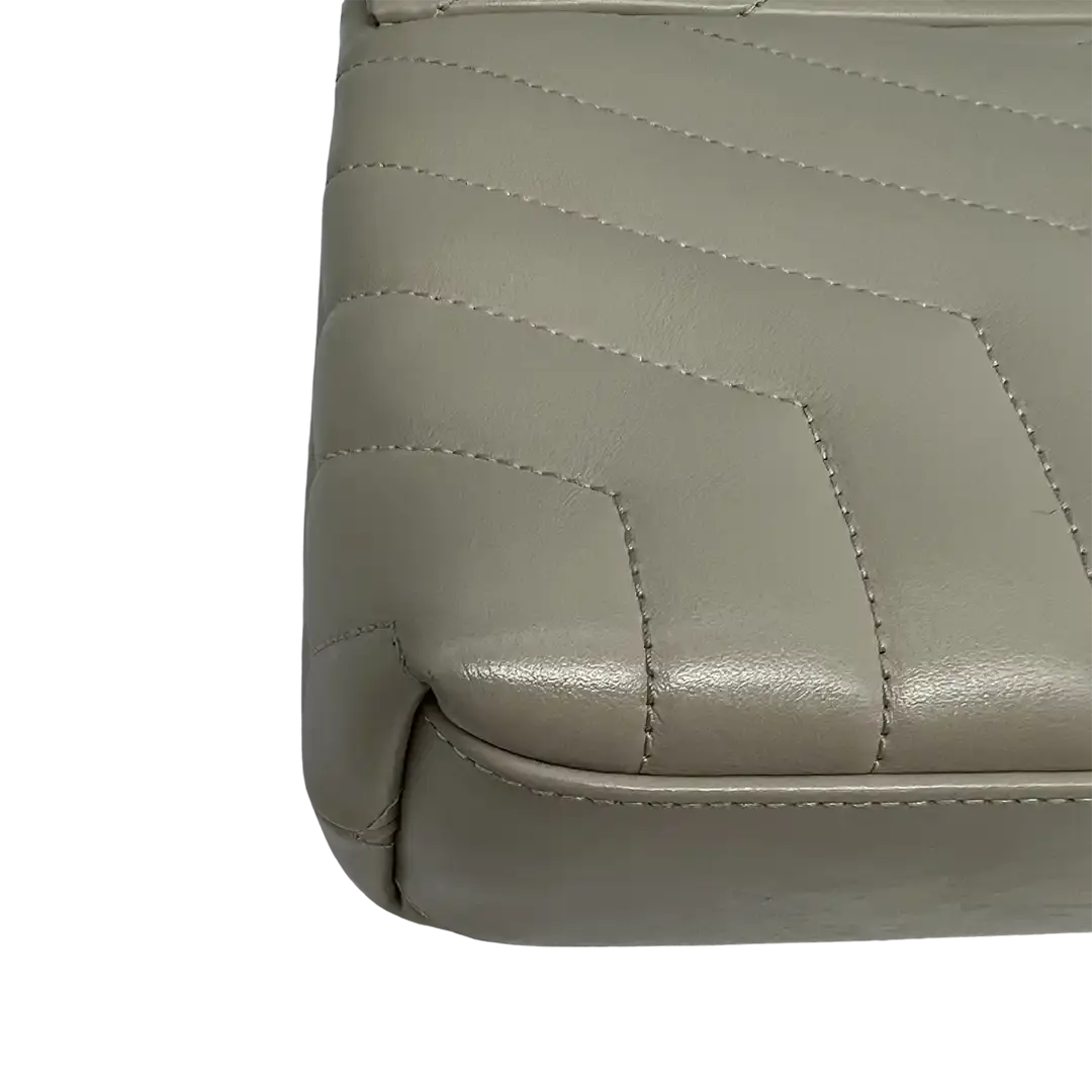 Saint Laurent LouLou Small Tasche beige-grau /gut Saint Laurent