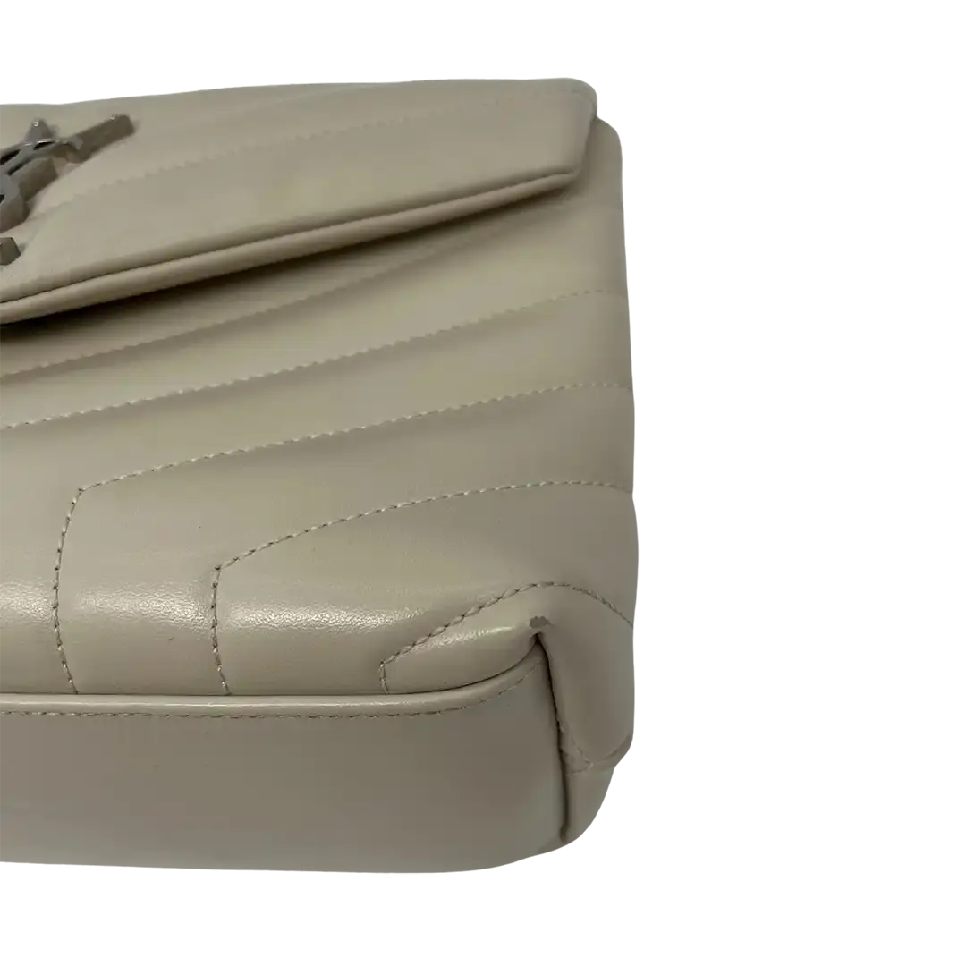 Saint Laurent LouLou Small Tasche beige-grau /gut Saint Laurent