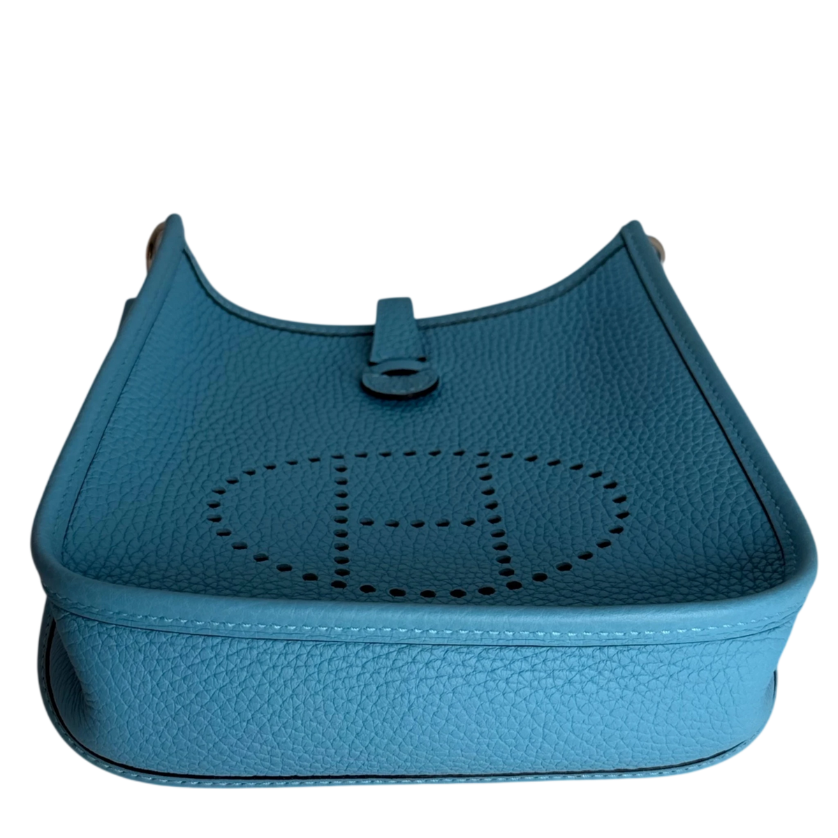 Hermès Evelyne 16 TPM Amazone Clémence Bleu Nord Zickzack Silber – Ansicht 5