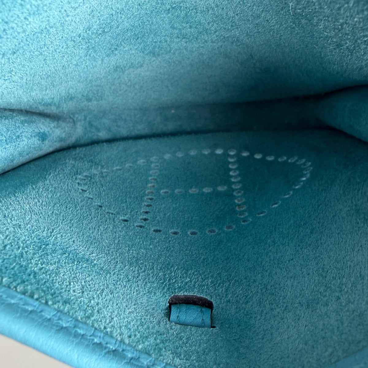 Hermès Evelyne 16 TPM Amazone Clémence Bleu Nord Zickzack Silber – Ansicht 6