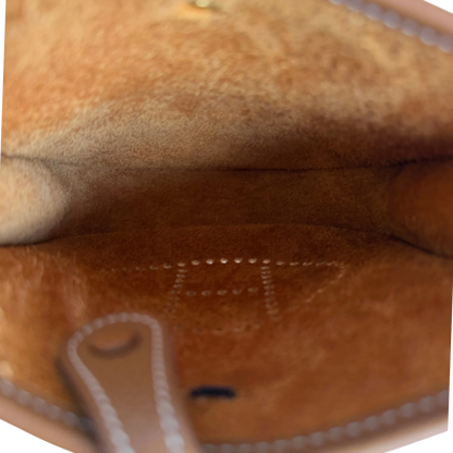 Hermès Evelyne 16 TPM Amazone Taurillon Clémence Gold Braun Gold – Ansicht 5
