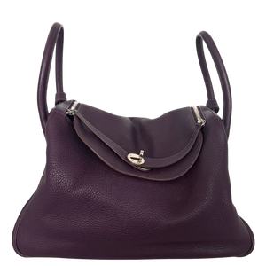 Hermès Lindy 34 Taurillon Clémence lila