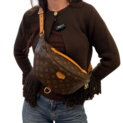 Louis Vuitton Bumbag Heuptas Monogram Canvas Bruin Goud