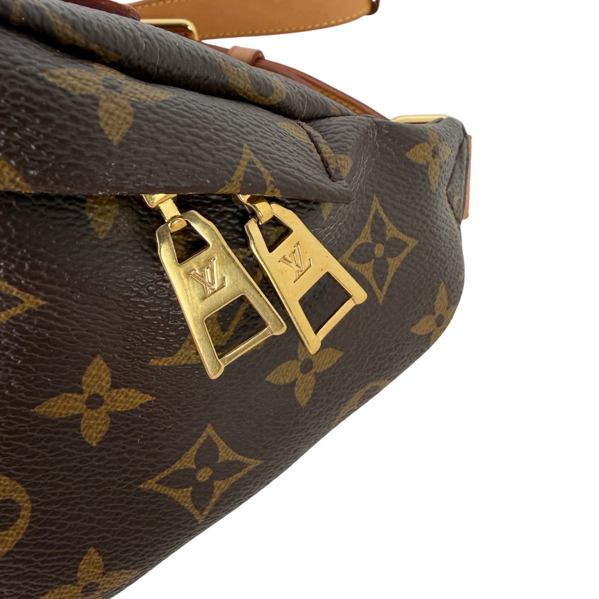 Louis Vuitton Bumbag Heuptas Monogram Canvas Bruin Goud