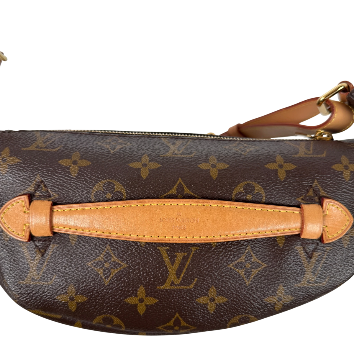 Louis Vuitton Bumbag Heuptas Monogram Canvas Bruin Goud
