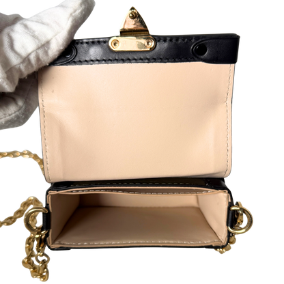 Louis Vuitton Petite Malle Handtasche Epi-Leder Olivgrün / sehr gut Louis Vuitton