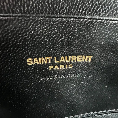 Saint Laurent Mini Lou schwarz gold Made in Label