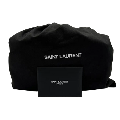 Saint Laurent Mini Lou schwarz gold Staubbeutel